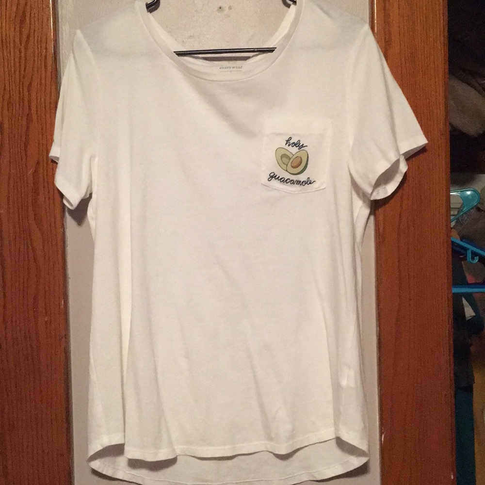 Avocado Holy Guacamole pocket tee